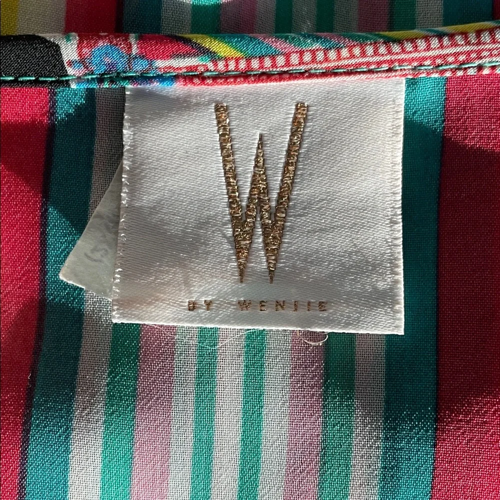 Colorful Striped Coverup - Picture 8 of 9